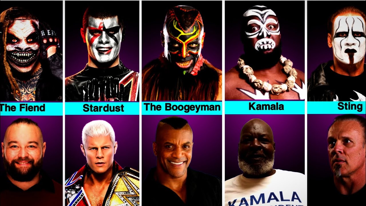 Mask and Paint WWE Wrestlers in Real Life 