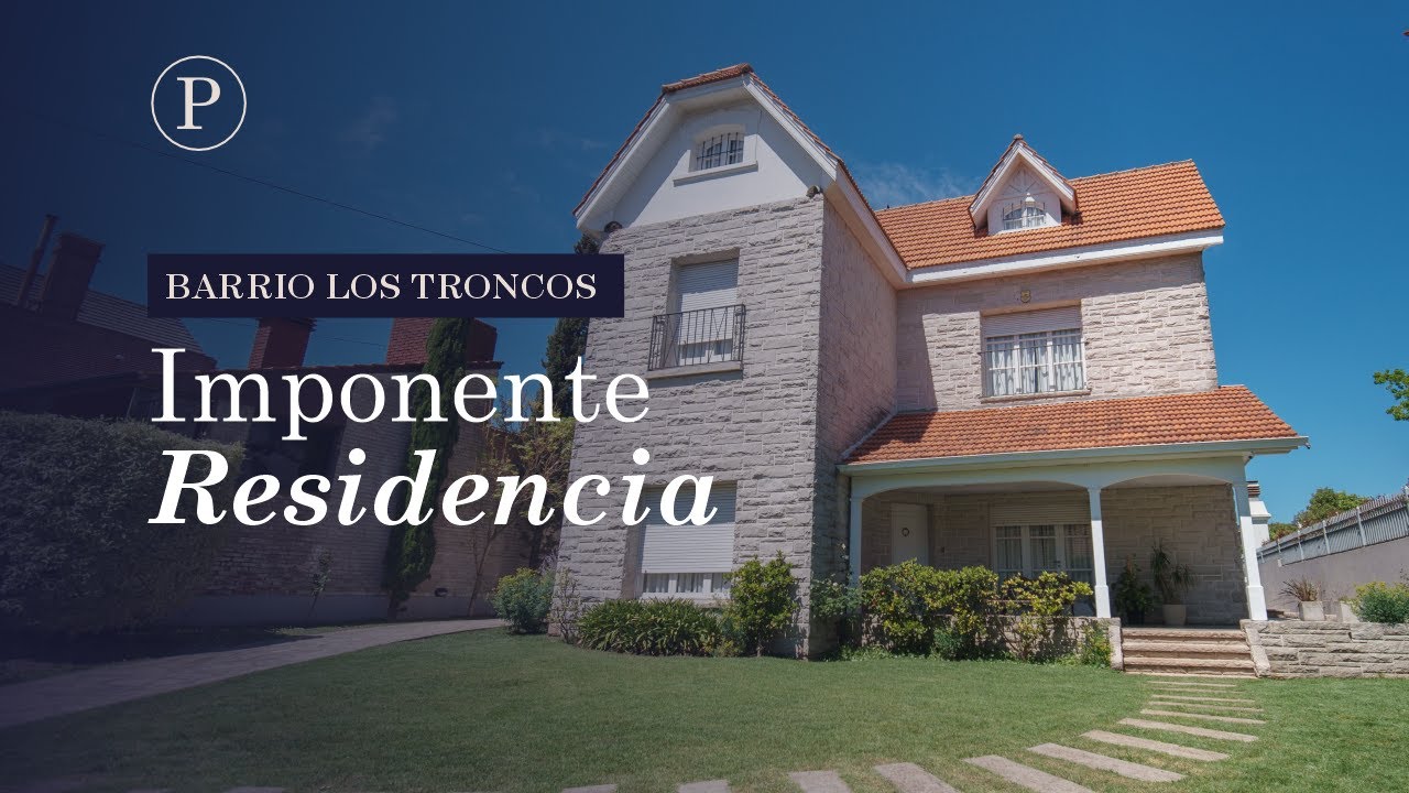 Imponente residencia en Barrio Los Troncos #mardelplata #chalet #realestate #arquitectura #venta