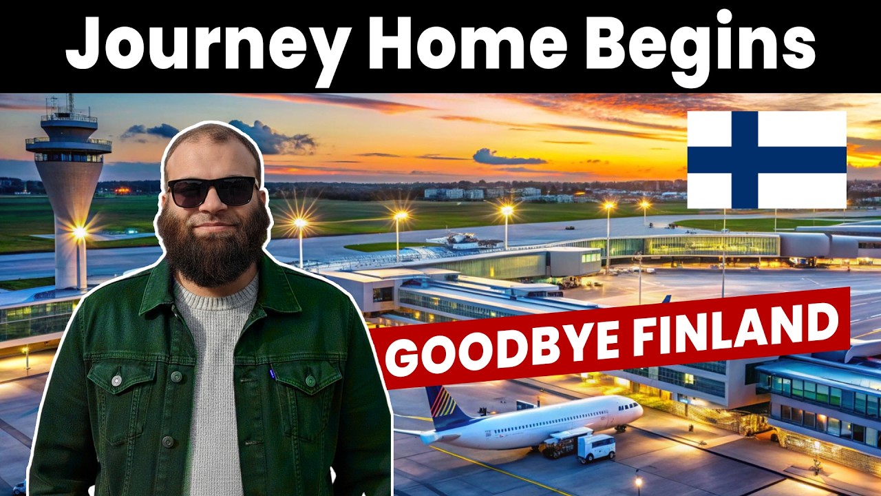 Helsinki to Doha ✈️ | Saying Goodbye to Finland | Travel Vlog 2026