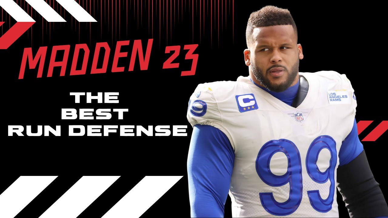 The Best SOLID RUN DEFENSE!! Tutorial  Madden 23
