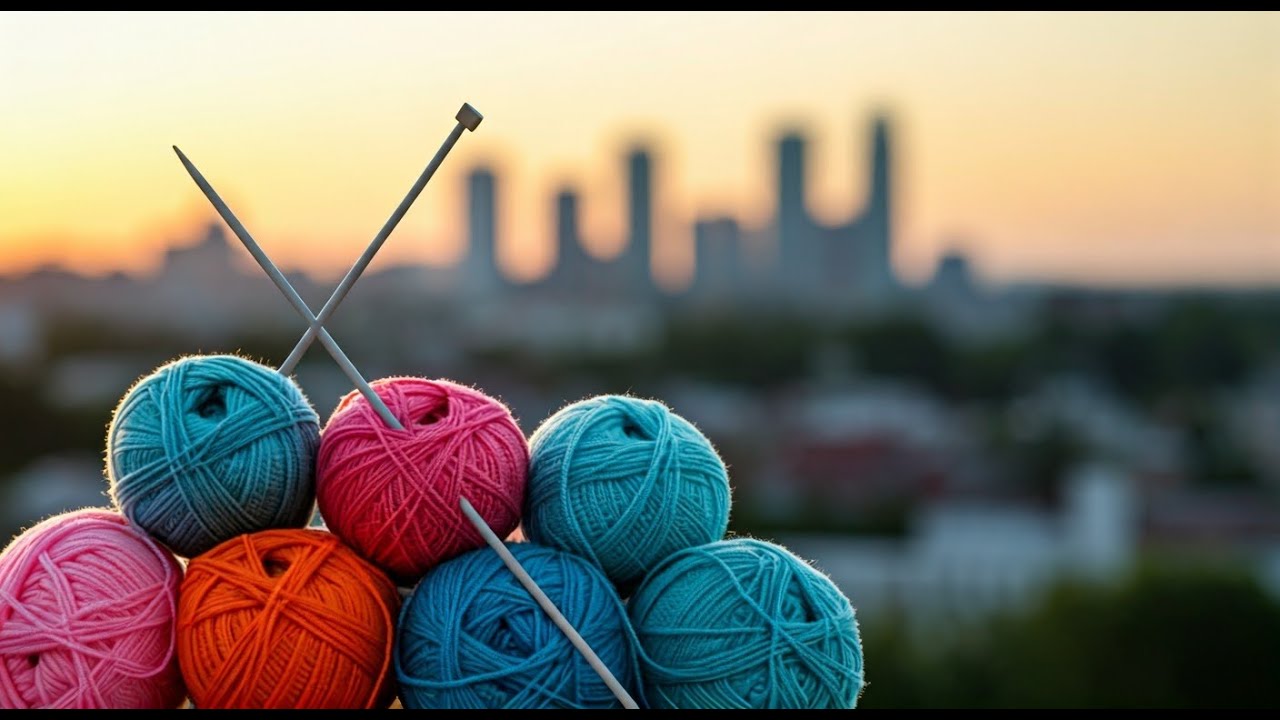 How to knit: easy for beginners تعليم بداية التريكو للمبتدئين, knit # 1
