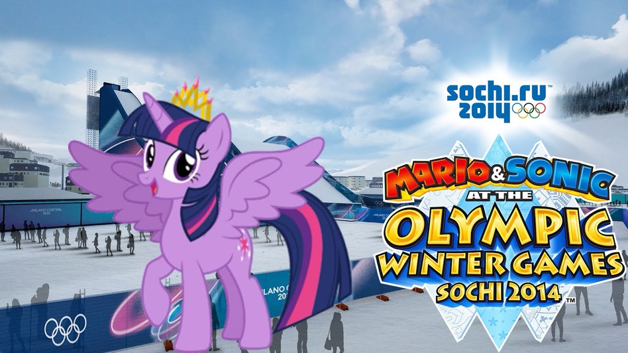 Twilight Goes To Winter Olympics With Mario & Sonic