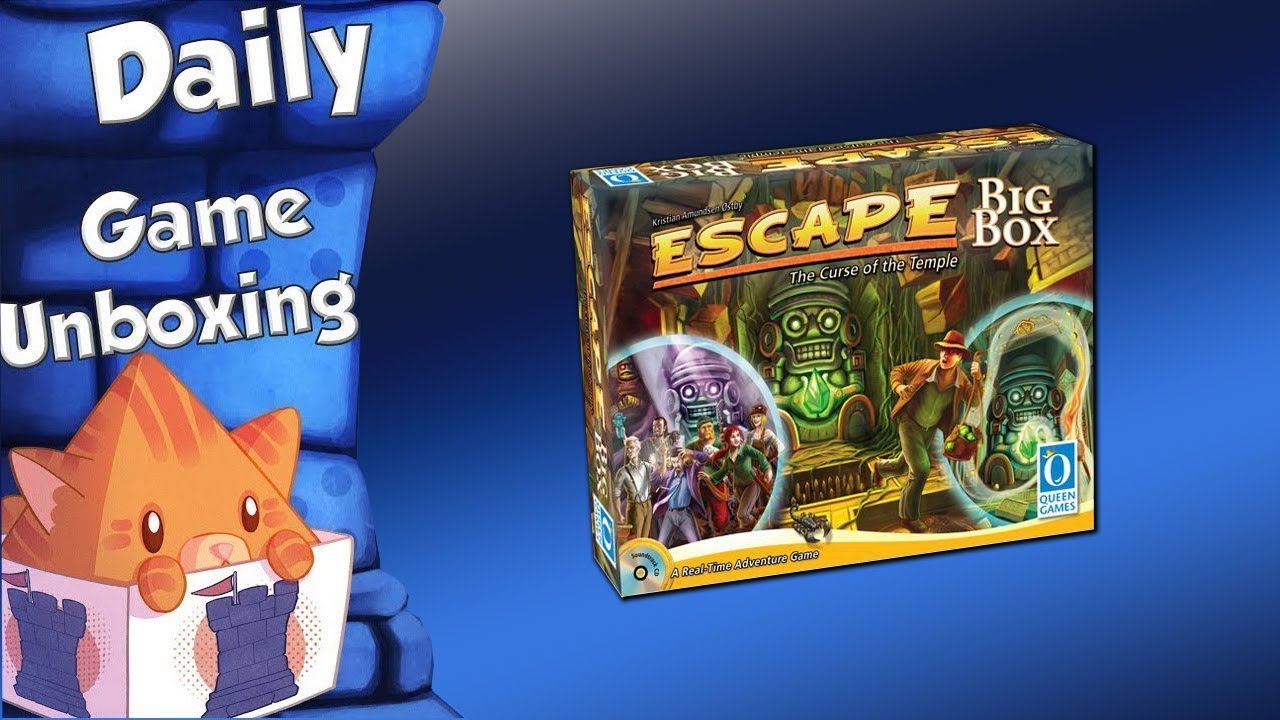 Daily Game Unboxing - Escape: The Curse of the Temple &ndash; Big Box