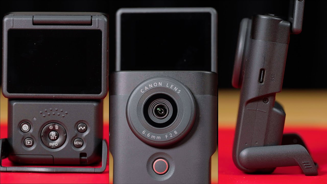 كاميرا احترافية أفضل من الموبايل Canon V10 Design & Camera Specs