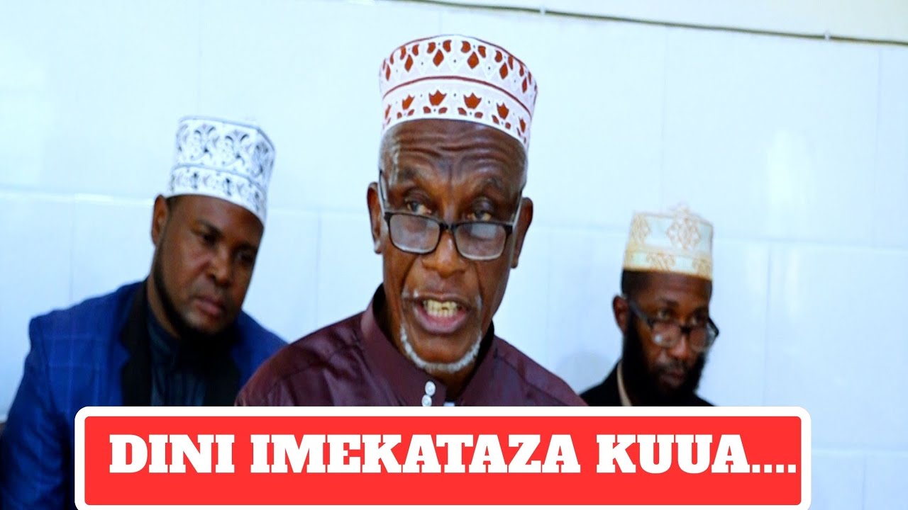 UISLAMU UMEKATAZA KUUA/ TUNALAANI MAUAJI - SHEIKH PONDA ATOA TAMKO KALI YALIYOTOKEA OKT. 29