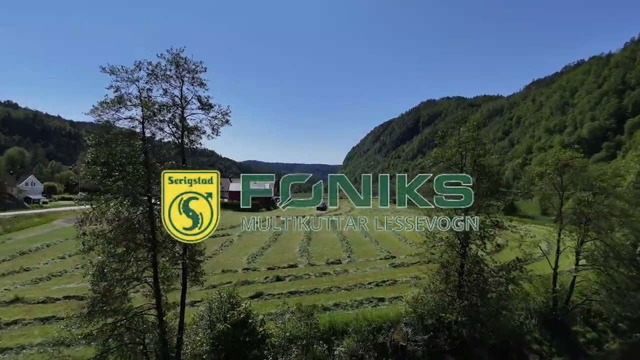 Serigstad Føniks Multikutter lessevogn - slått på Sørlandet
