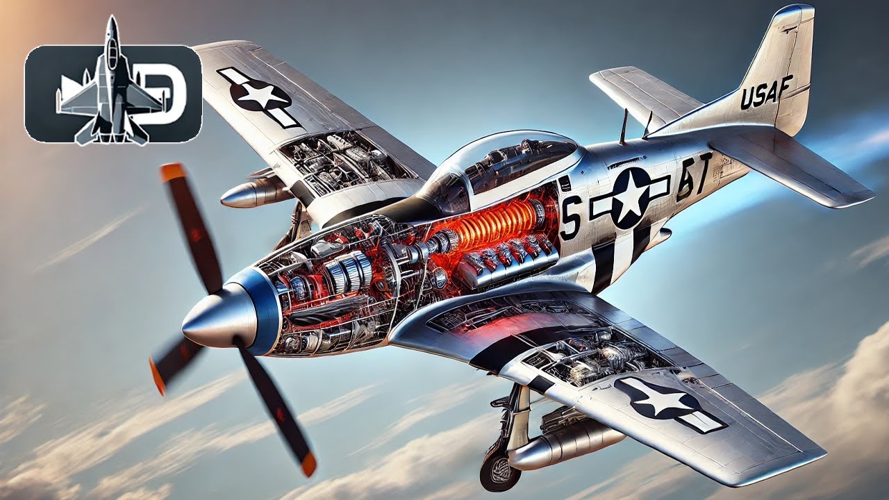 Безумная конструкция P-51 MUSTANG