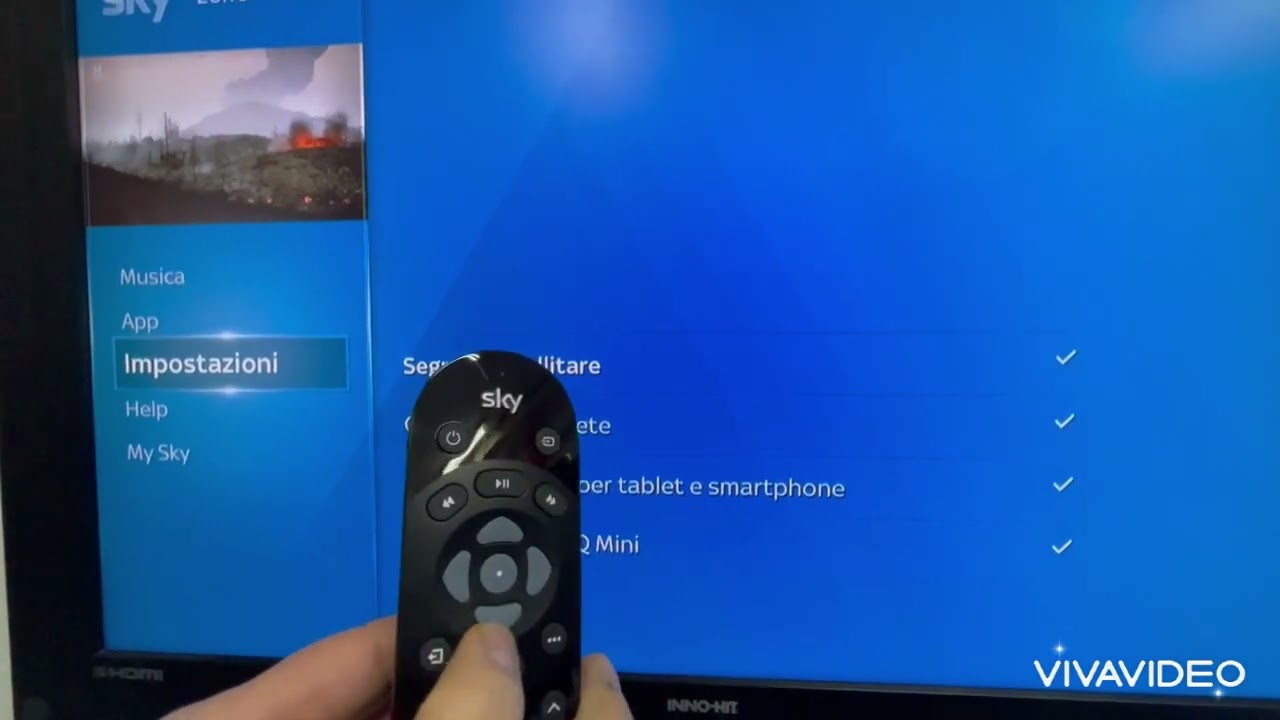 Ricerca Dei Canali Del Digitale Terrestre Su Sky Q