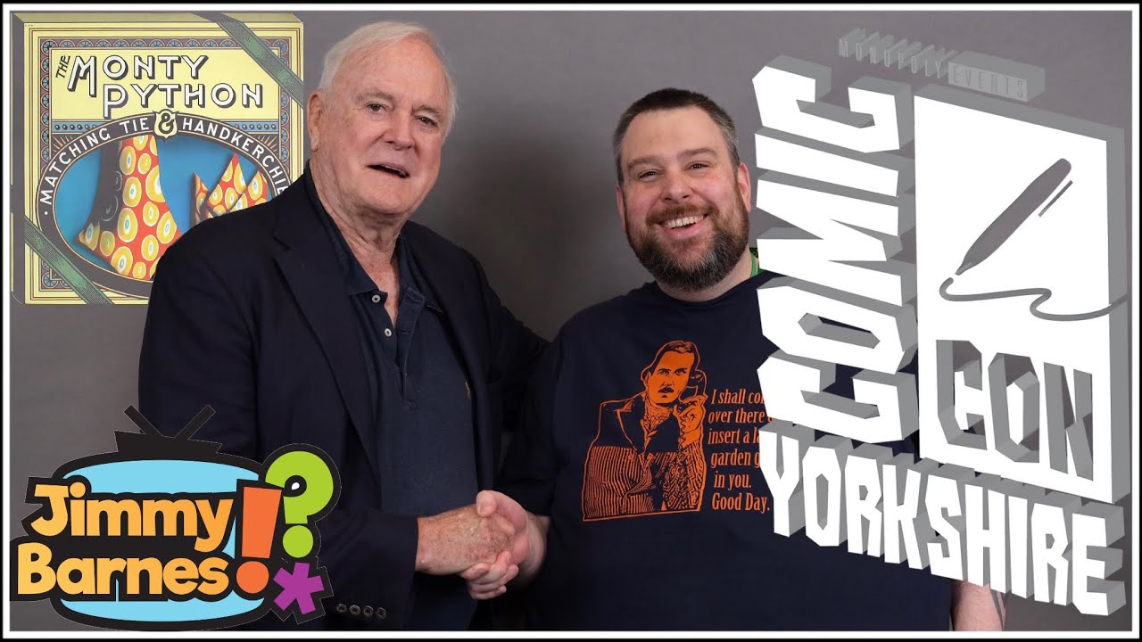 Meeting John Cleese at Comic Con Yorkshire 2023 | Saturday 3rd June, Harrogate