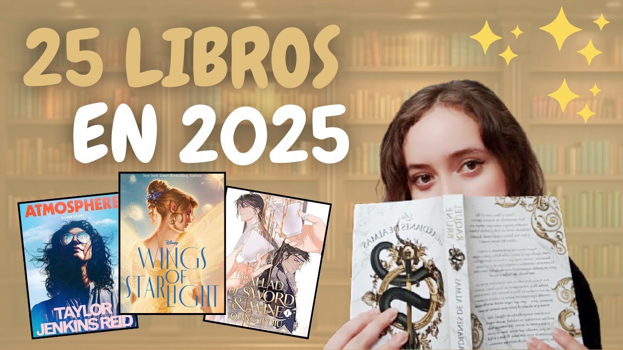 25 Libros que quiero leer en 2025// La lista de pendientes sigue aumentando 🤭✨📚