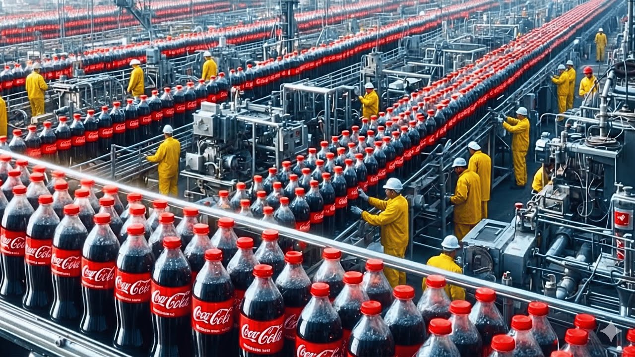 How Coca-Cola Is Made Today: Inside the Ultra-Automated Factory Behind This Billion-Dollar Industry
