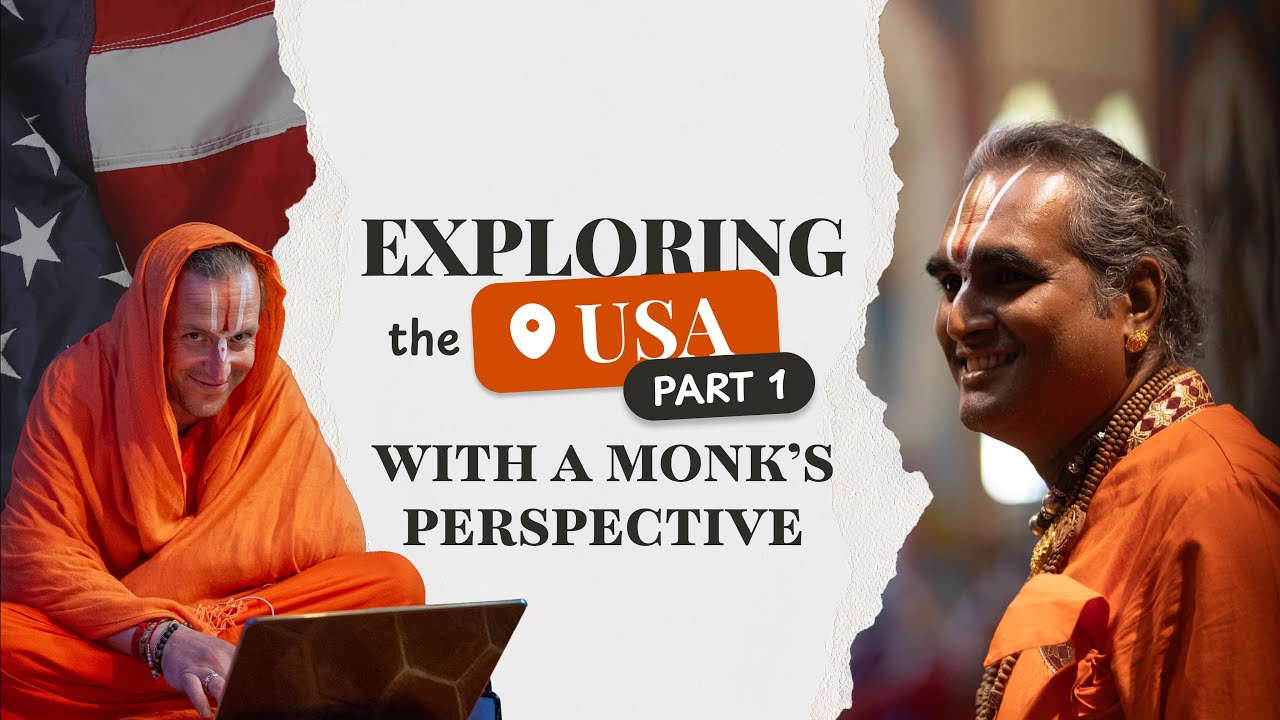 Travel Vlog: Spiritual Life on the Road with Swami Aniruddha - Part 1