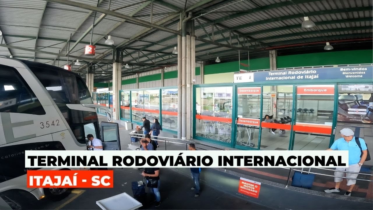 Viação Catarinense Terminal Rodoviário Internacional de Itajai Rota Florianópolis-São Paulo - Ep. 05