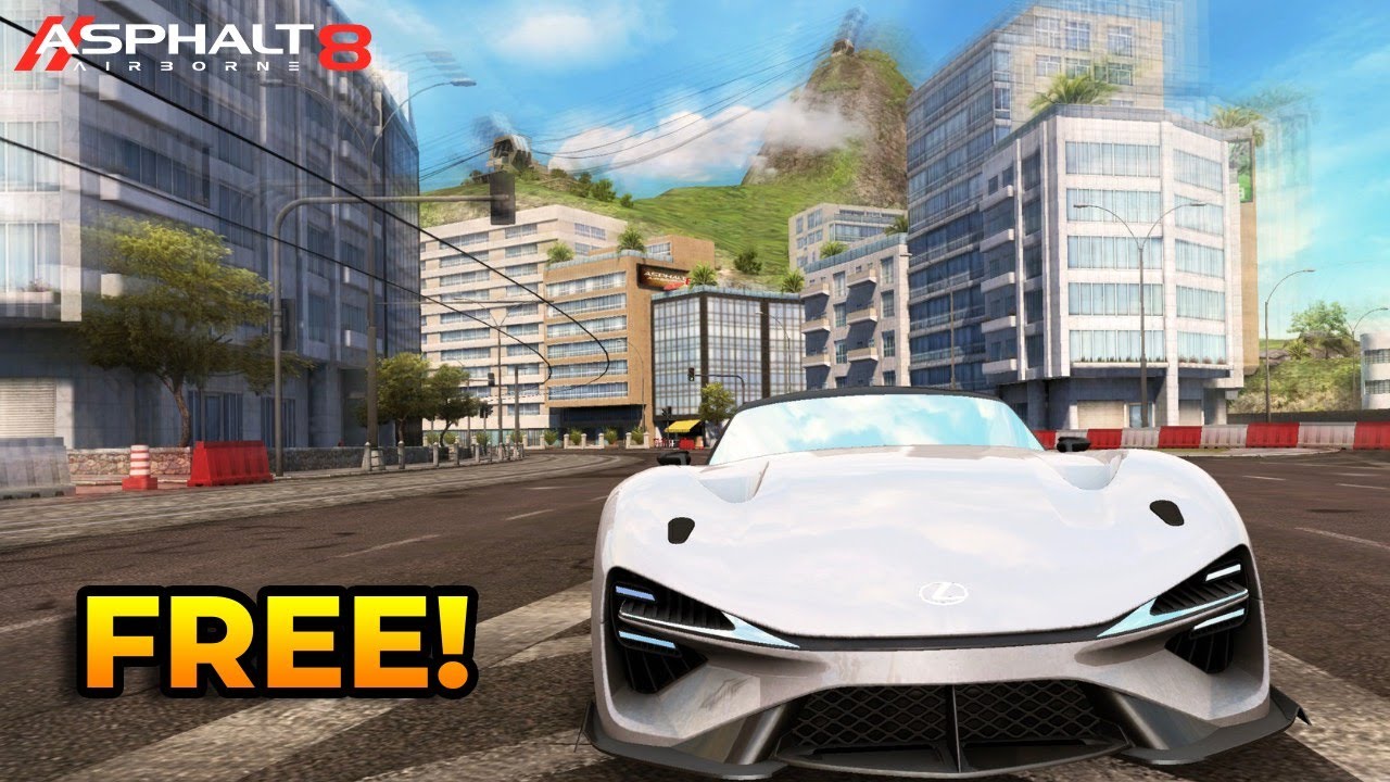 Free Lexus Electrified Sport Concept  |  Asphalt 8 Airborne GamePlay 4K Imac