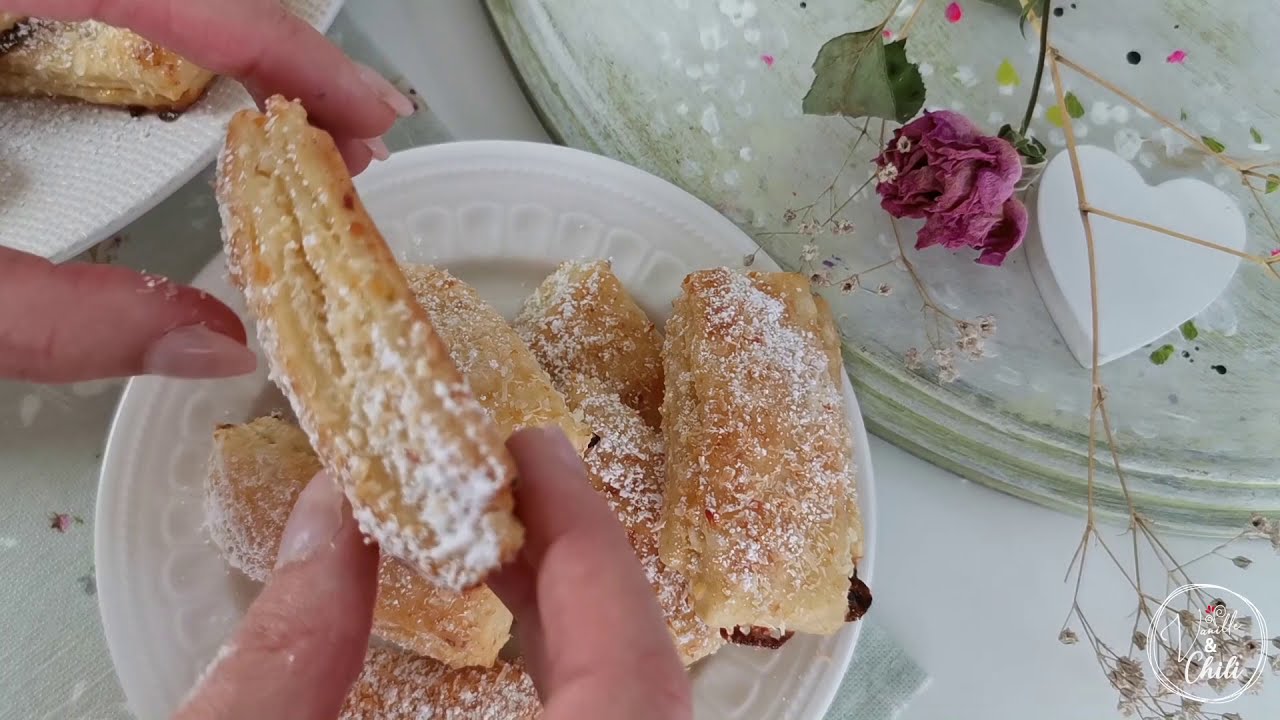 Ein Teig -3 super leckere Geb&auml;cke!/ Из одного теста 3 очень вкусных печенья! Вкусное ПЕЧЕНЬЕ к чаю!