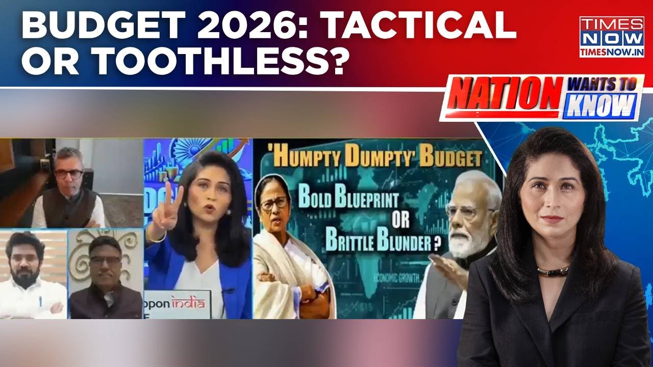 'Historic' For PM Modi, 'Blind' For Rahul | Budget 2026: Tactical Or Toothless? Nation Wants To Know