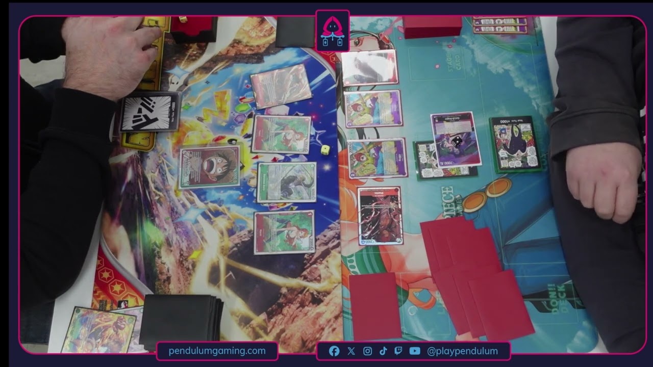 One Piece TCG OP13 Locals Round 1 - RG Luffy VS RP Roger