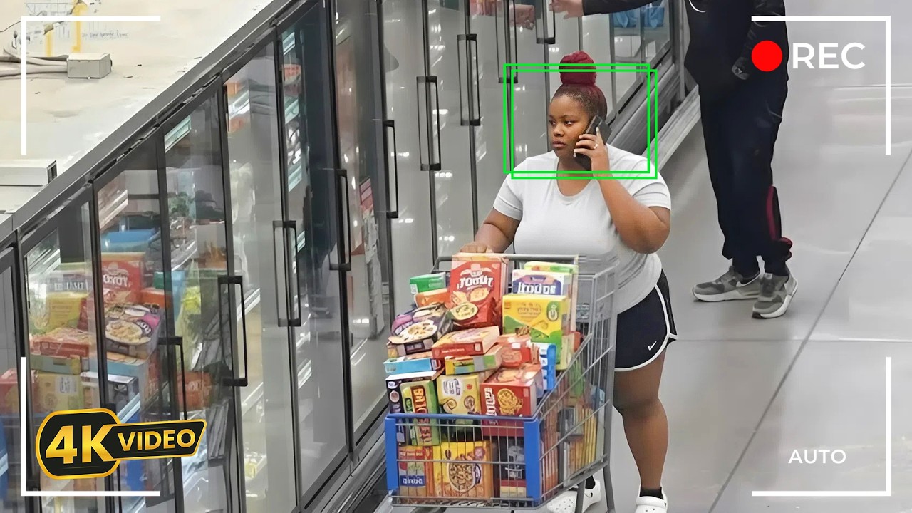 Воришка из Walmart не думала, что за ней следят камеры | Арест воришки из Walmart