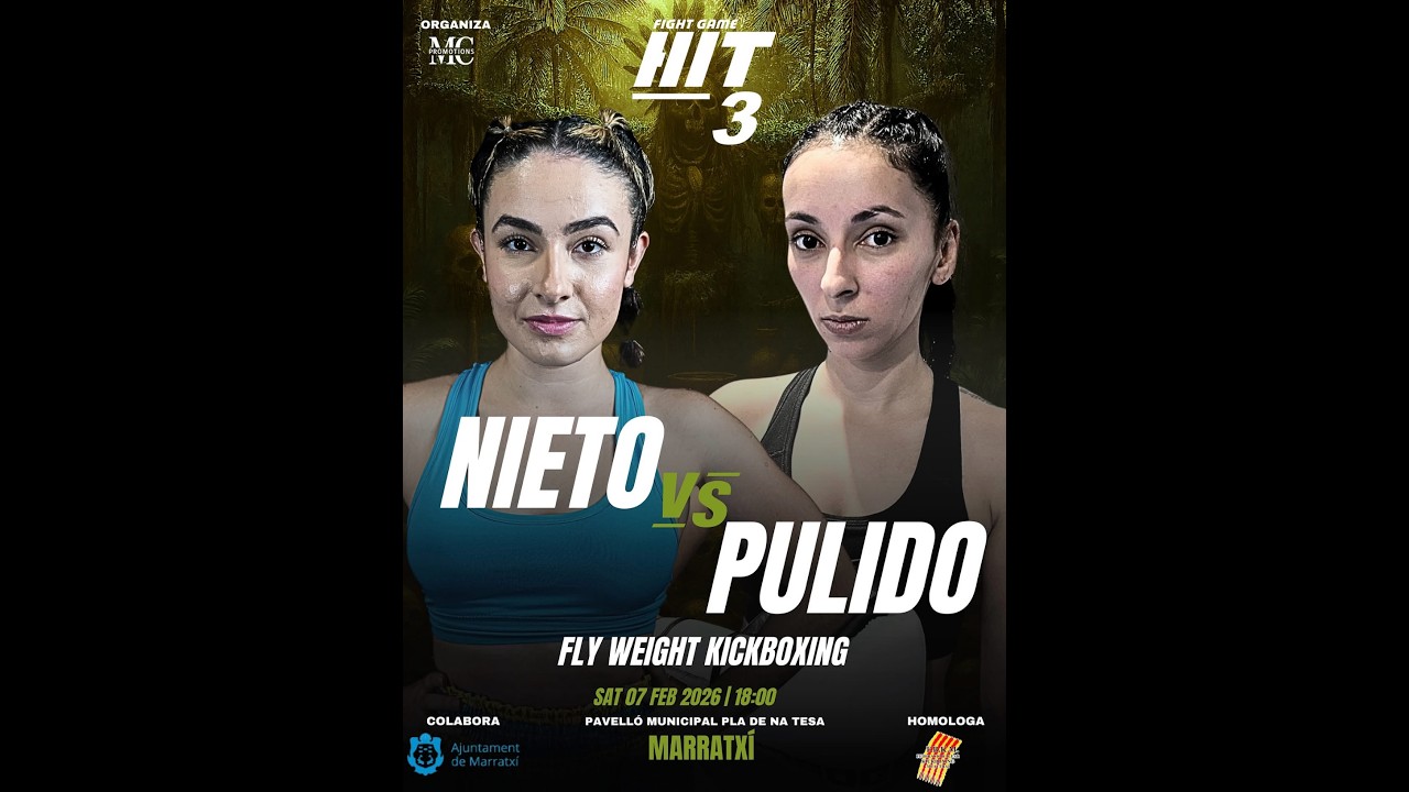 SHEILA NIETO vs ISABEL PULIDO | Categoría Golden | HIT FightGame 3