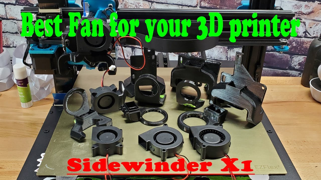 Какой вентилятор ЛУЧШЕ всего подойдет для вашего 3D-принтера Sidewinder X1?