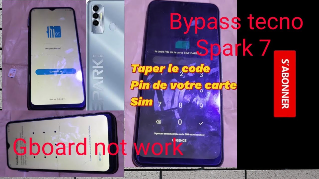 Voici comment déverrouiller un tecno spark 7 #spark9:how to bypass Tecno 2022