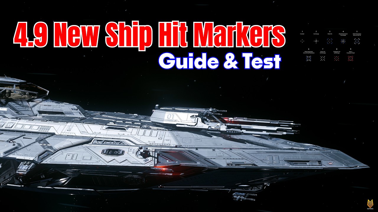 4.9 New Ship Hit Markers Guide & Test | Star Citizen 4.9 PTU Test & Update