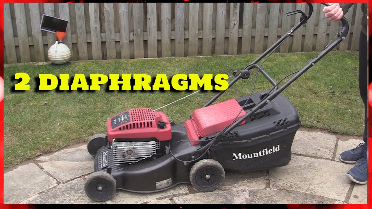 Lawnmower Spitting And Popping - 2 Diaphragms