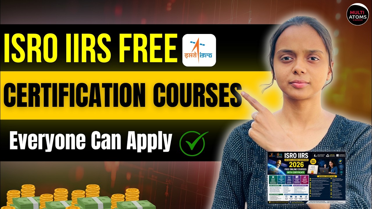ISRO FREE Courses 2026 | Free Certificate 🎓 | AI/ML, Python, GIS Courses