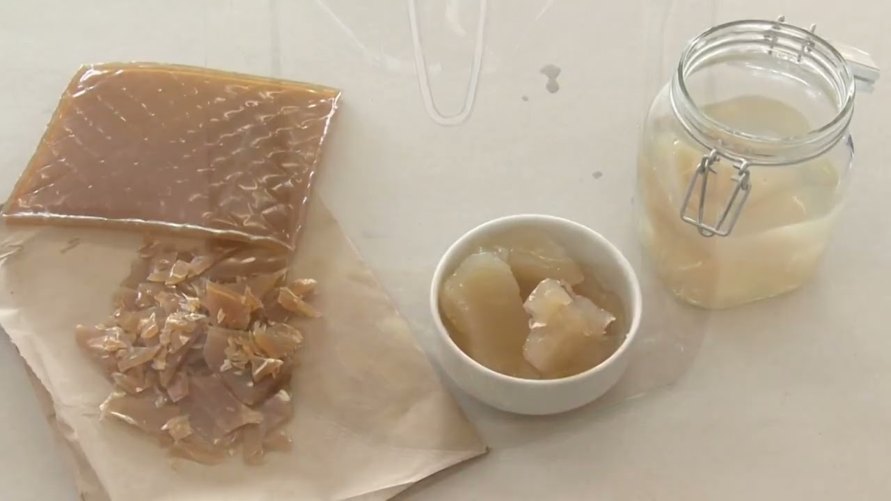 Imprimaciones magras de cola de conejo. Transparente y creta |  | UPV