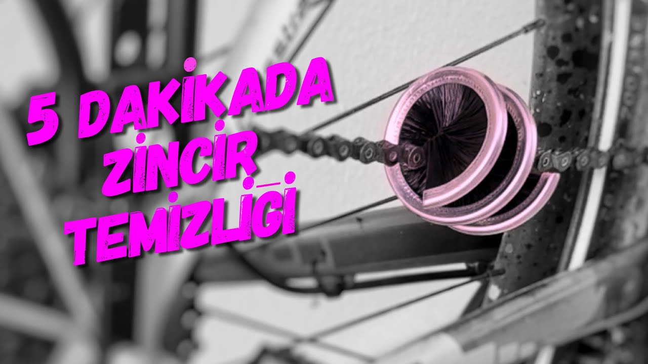 5 Dakikada Bisiklet Zinciri Nasıl Temizlenir ?