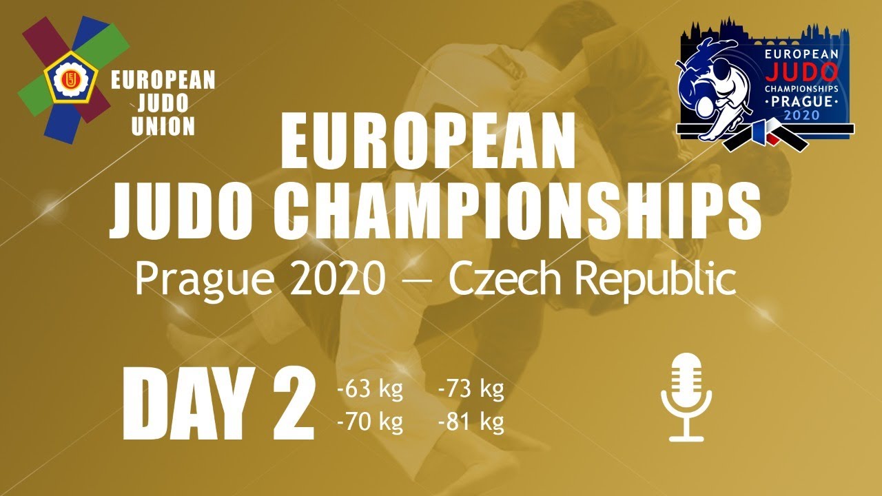 Day 2: Commentated - European Judo Championships 2020