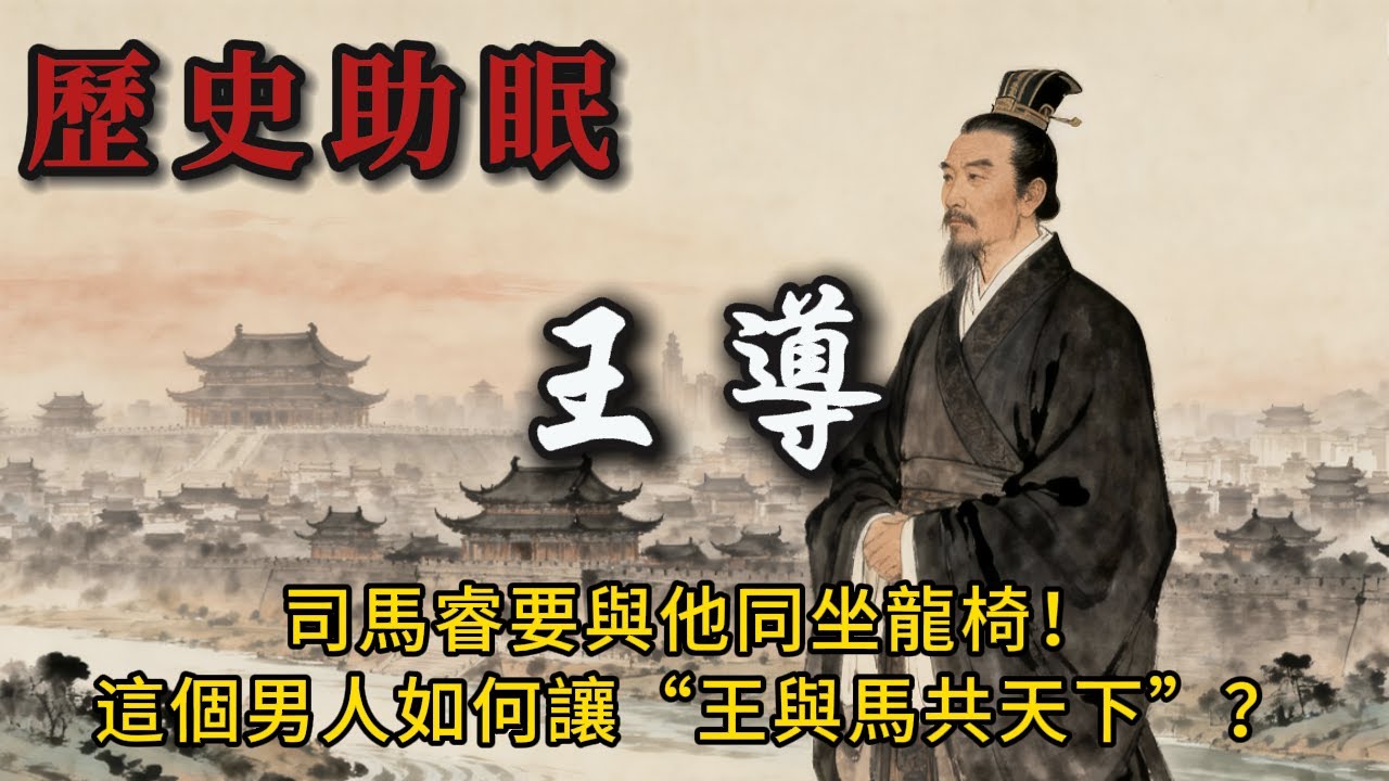 71分鐘聽完｜江左仲父王導：以靜制亂，撐起東晉半壁江山的智者