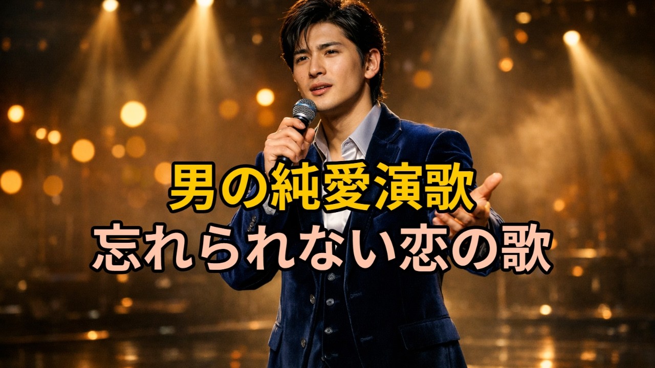 男の純愛演歌｜一途な恋と忘れられない想い