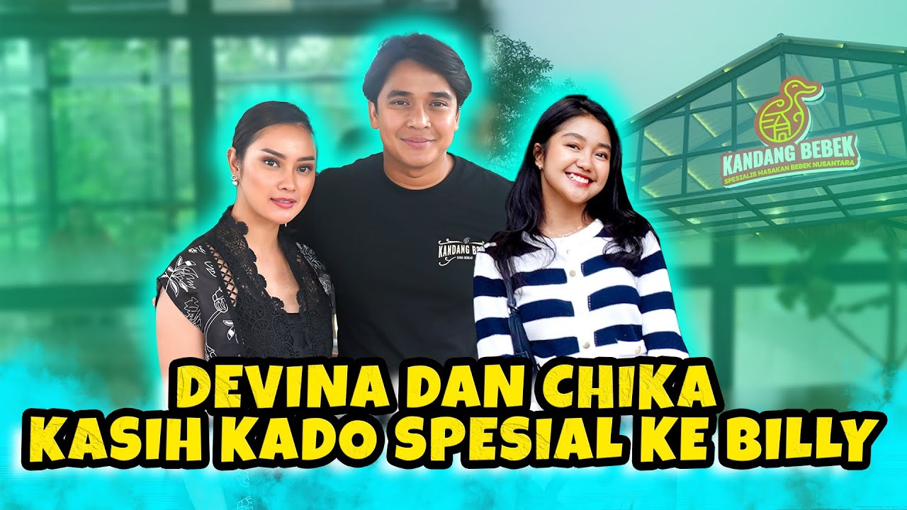 GRAND OPENING RESTORAN BILLY SYAHPUTRA BERSAMA DEVINA DAN CHIKA