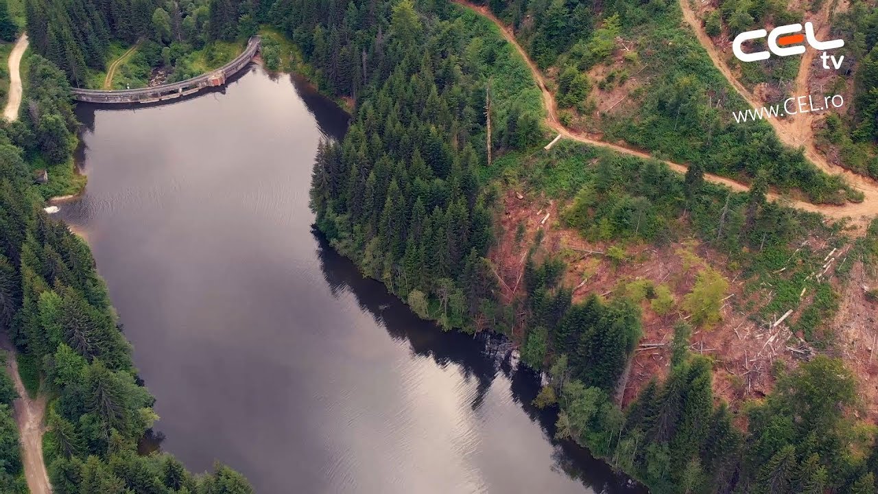 Barajul și lacul de acumulare Vâlsan si cheile Vâlsanului - filmate cu drona si GoPro 6