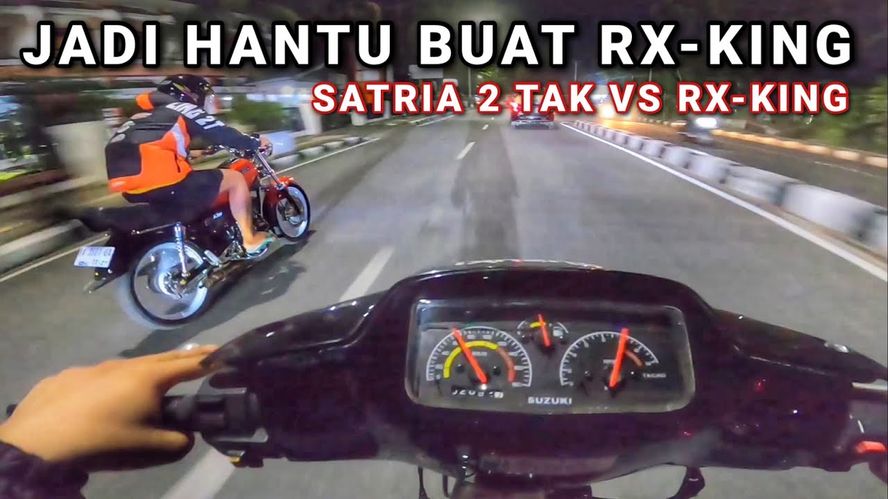 RX King vs Satria 2 Tak ‼️ Sama-Sama Porting Harian, Siapa yang Lebih Galak? #2stroke #motovlog