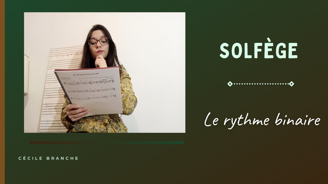 Solfège - Le rythme binaire