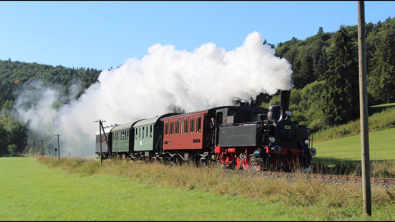 Mit der T3 über die Alb - Dampf zwischen Münsingen und Trochtelfingen