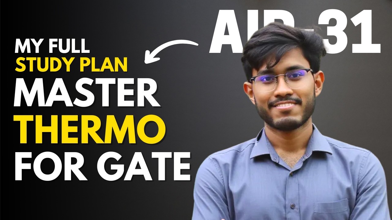 Master Thermodynamics step by step roadmap  by AIR 31