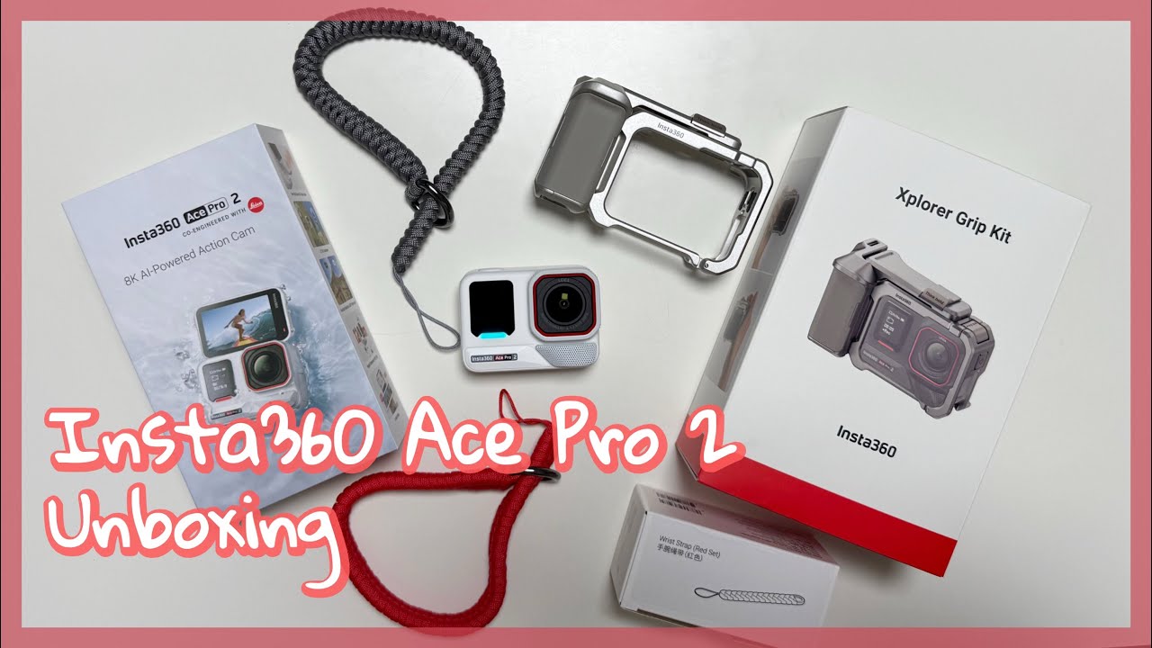 📷 Insta360 Ace Pro 2 Unboxing 인스타360 에이스 프로 언박싱 리뷰 ❤️🤍