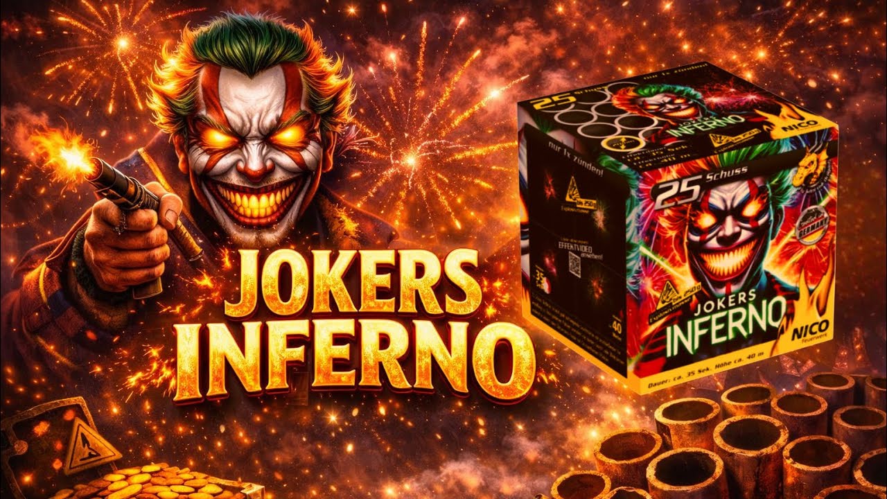 Jokers Inferno 🤡🎇 | 9,99€ | Lidl Neuheit 25/26 | @Pyrofreak66 