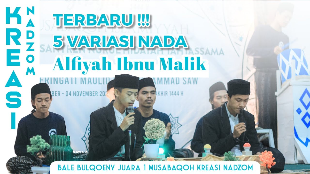 TERBARU !!! 5 VARIASI NADA Kreasi Nadzom Alfiyah Ibnu Malik