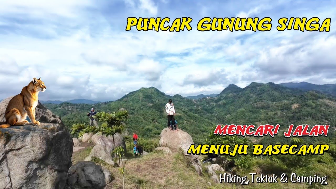 Menuju Basecamp Puncak Gunung Singa