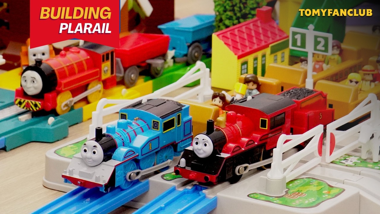 Thomas The Tank Engine Plarail Lots of Sounds Standing Railroad Crossing | TOMY FANCLUB