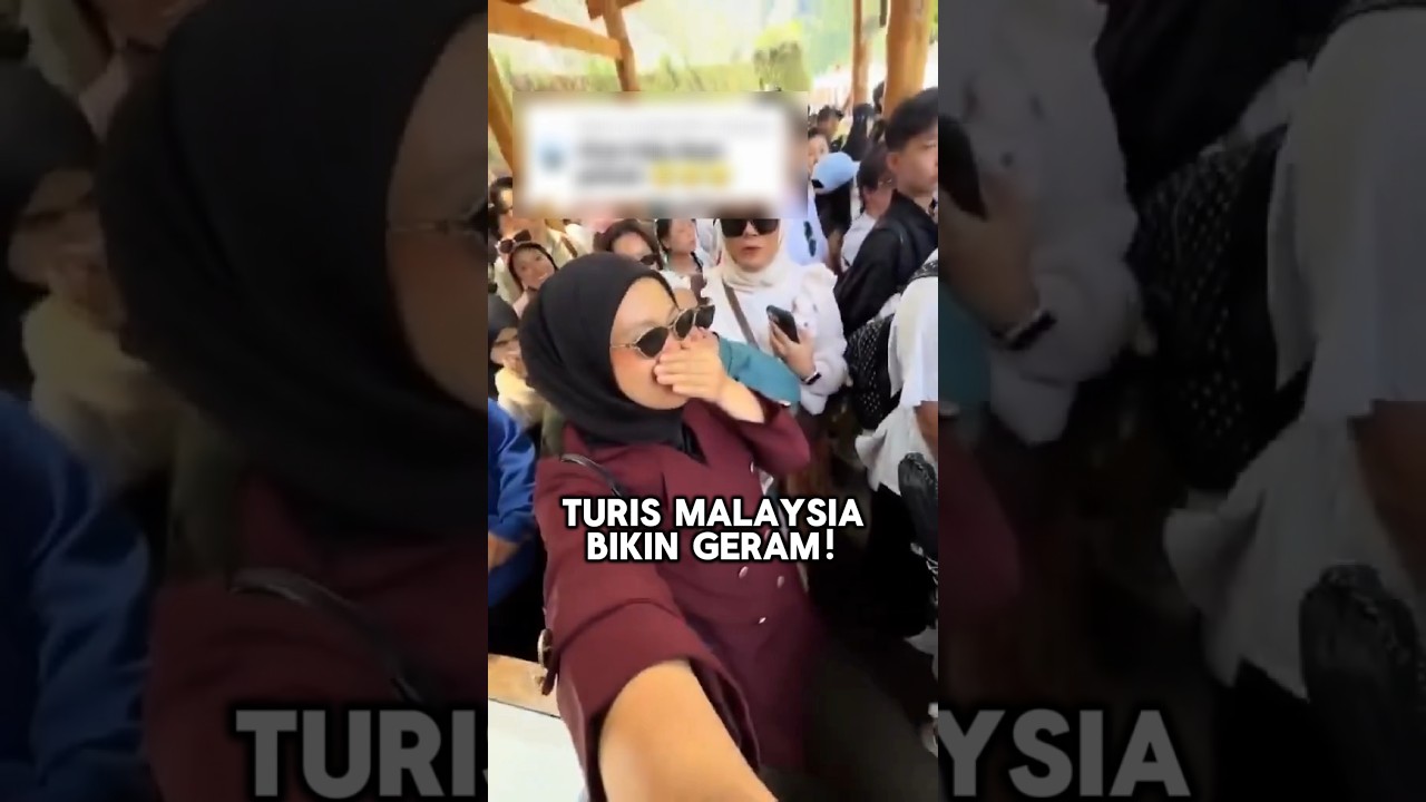 Aksi Turis Malaysia di China Bikin Warganet Geram! 😱