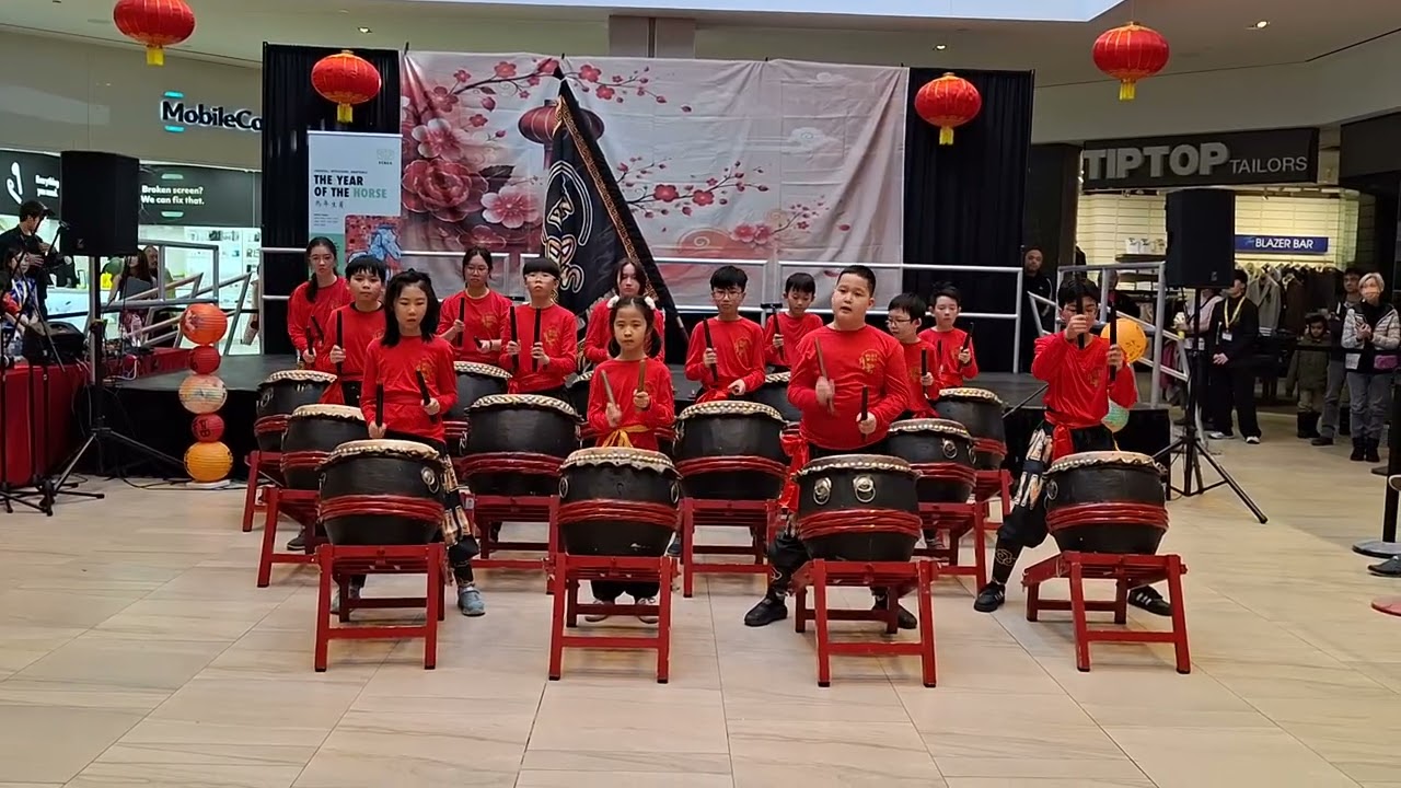 Londonderry Mall - Yuet Wan Lion Dance Performance Lunar New Year 2026