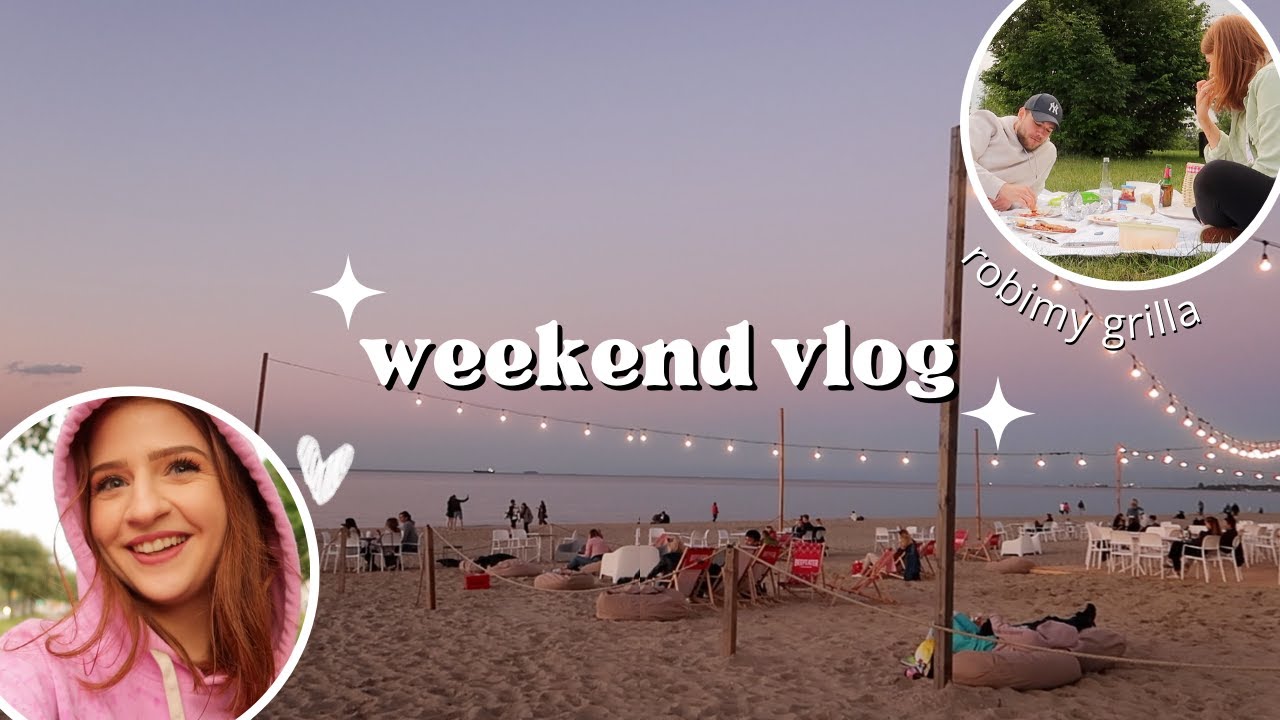 Mini haul Rossmann, nowy Top Gun, summer vibes & grillowanie w parku | weekend vlog