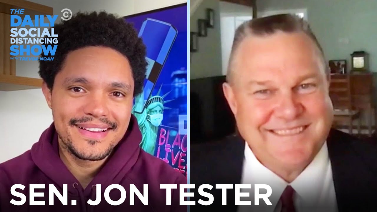 Sen. Jon Tester - How To Get Rural Voters to Support Biden | The Daily Social Distancing Show