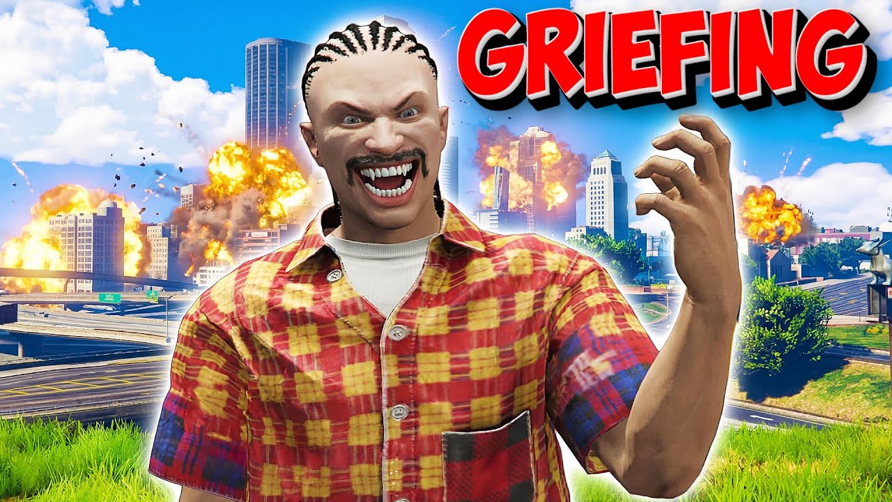 GRIEFING Every Server I Join In GTA RP