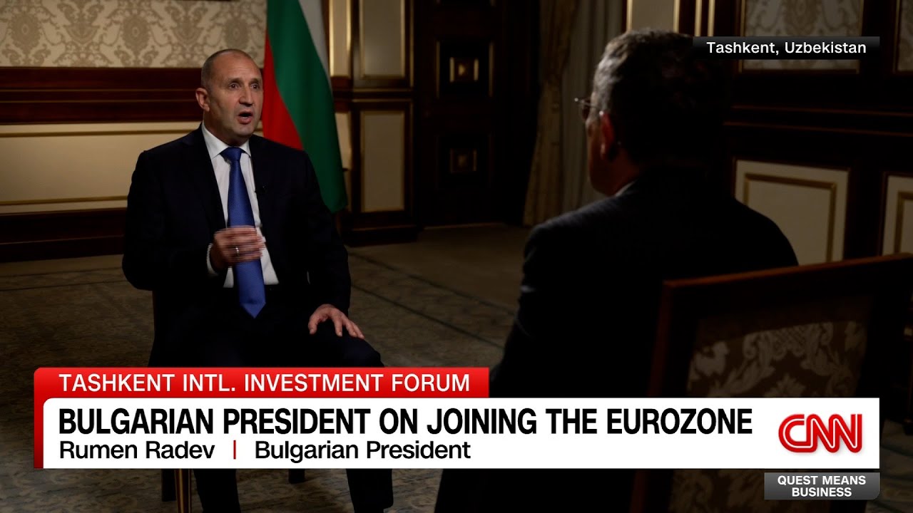 Bulgarian President on His Country's Potential Path to Joining the Eurozone Next Year